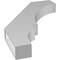 Ekena Millwork 3 1/2-in. W x 24-in. D x 36-in. H Balboa Architectural Grade PVC Knee Brace BRCP035X24X36BOA - alternate 6